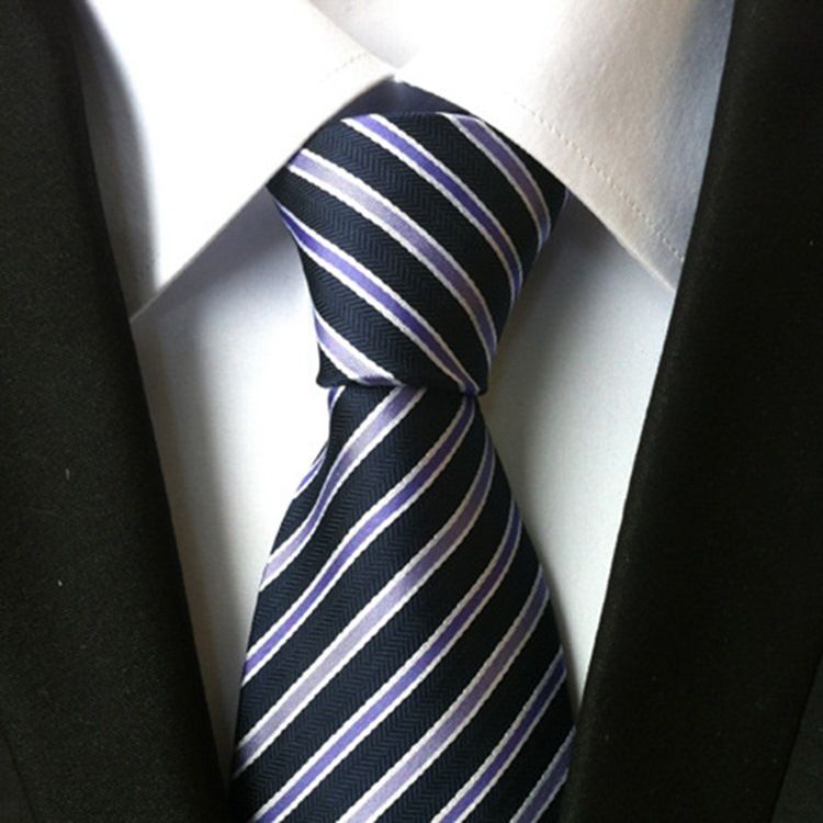 Herrföretag Stripe Paisley Tie For Man