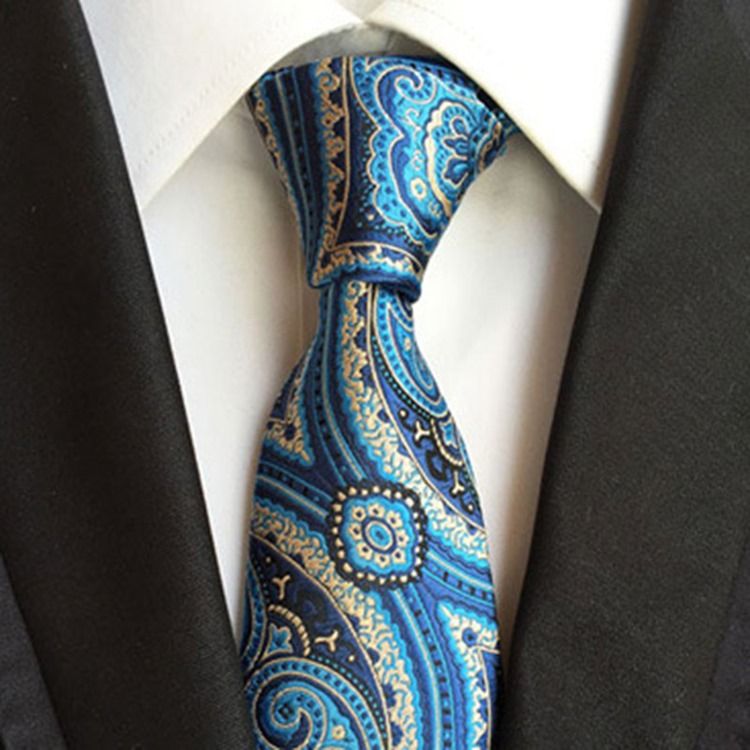 Män Business Neck Tie Set