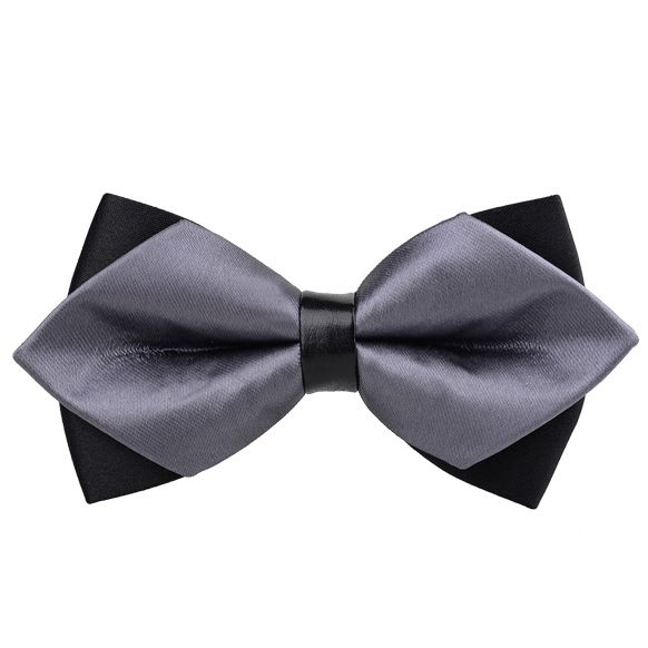 Mäns Dubbla Lager Brittisk Stil Bowtie