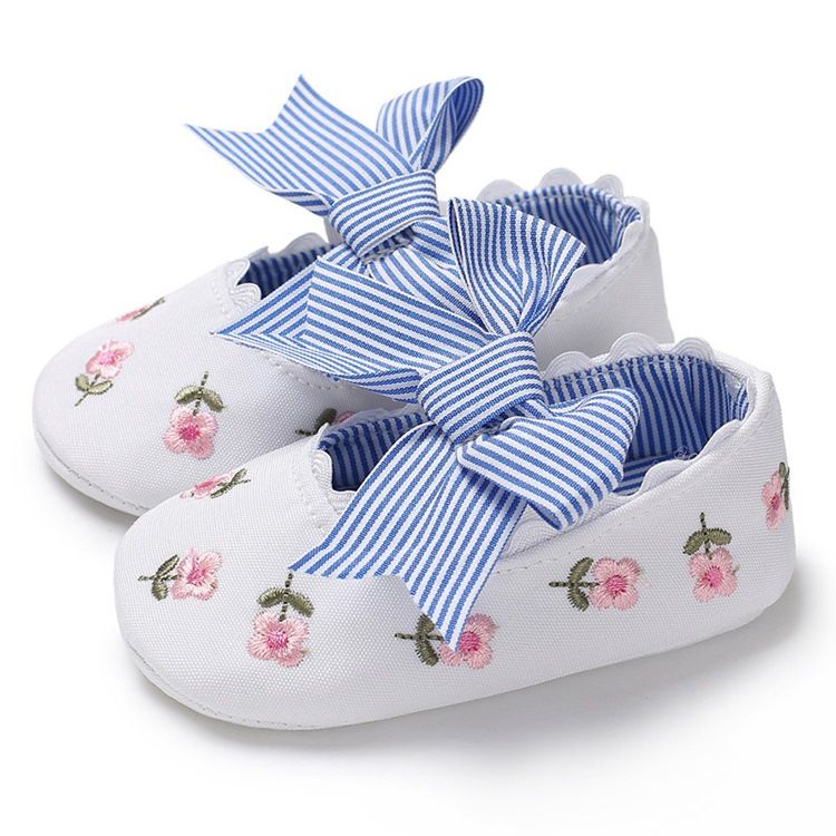 Bow Broderi Toddler Girl Shoes