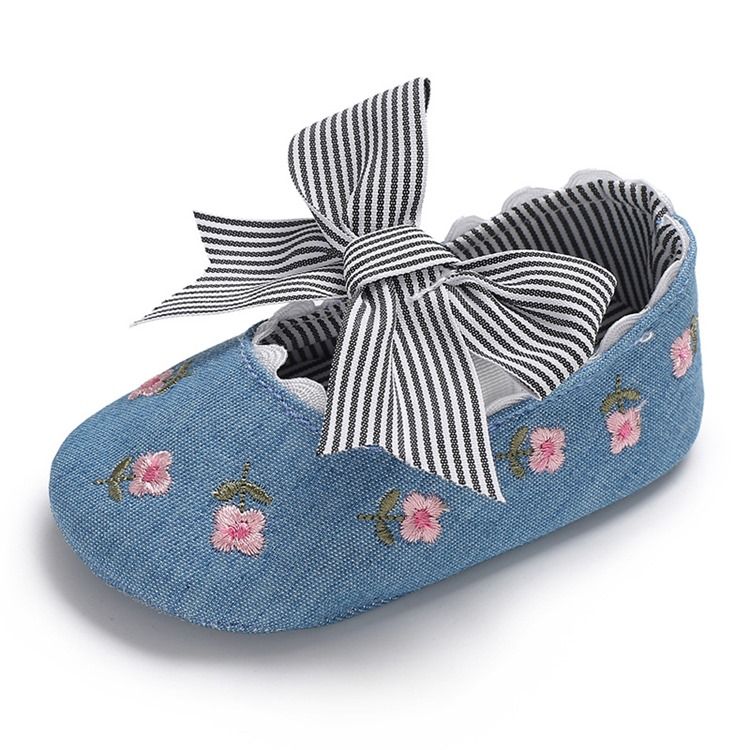 Bow Broderi Toddler Girl Shoes