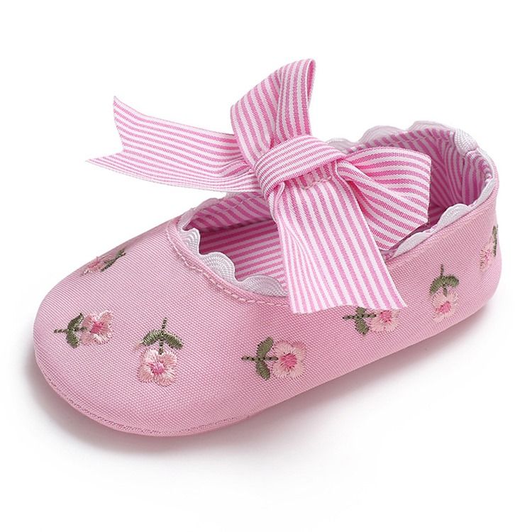 Bow Broderi Toddler Girl Shoes