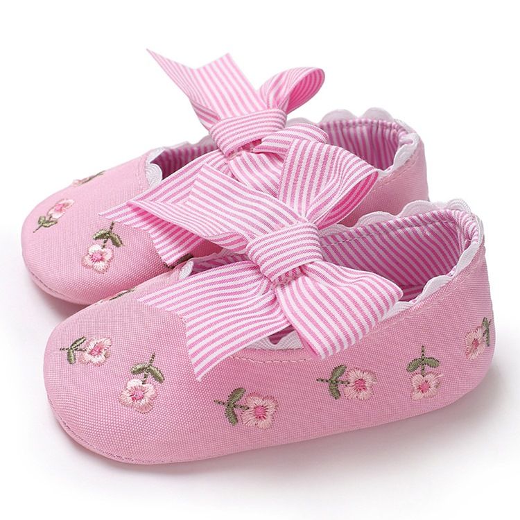 Bow Broderi Toddler Girl Shoes