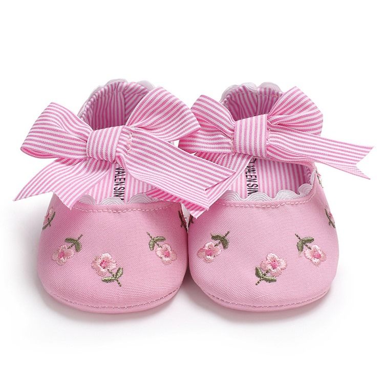 Bow Broderi Toddler Girl Shoes