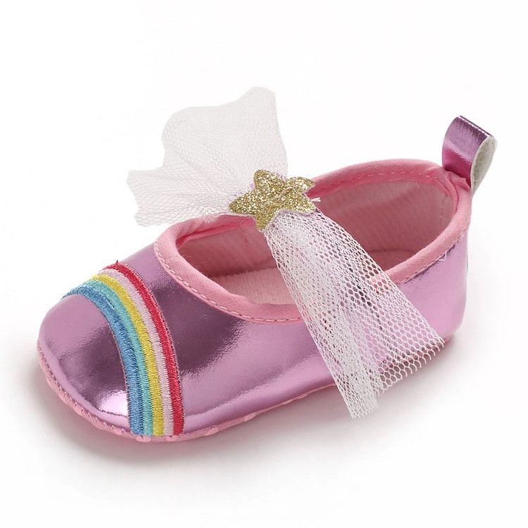 Bowknot Embroidery Baby Shoes