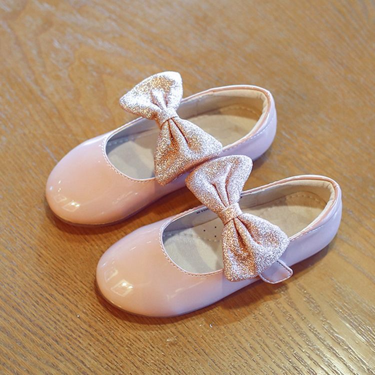 Bowknot Spring Round Toe Shoes