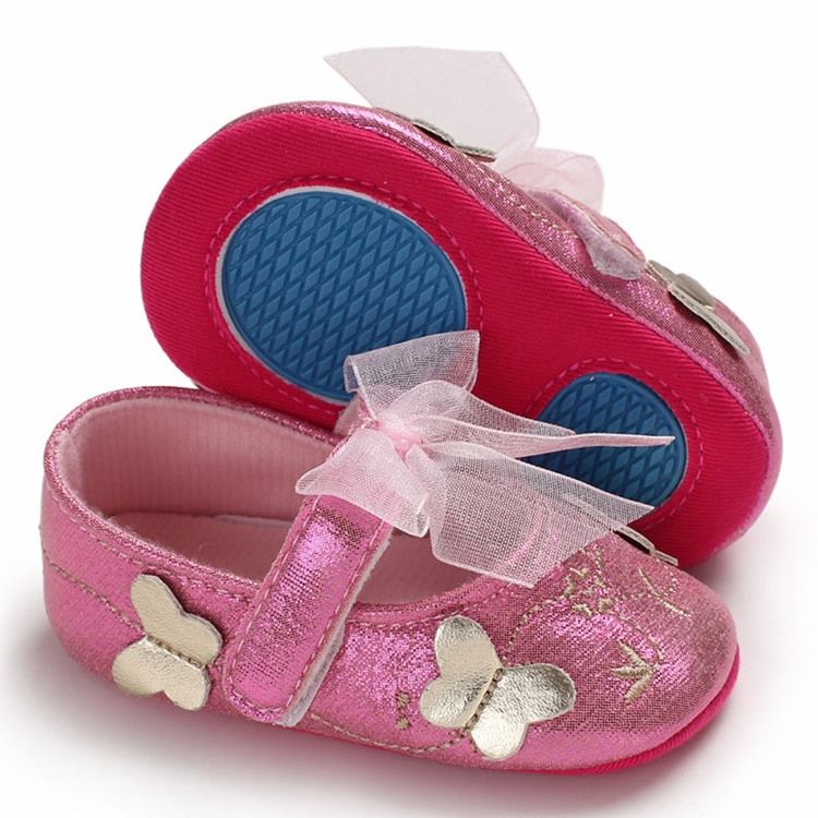 Bowknot Velcro Baby Shoes