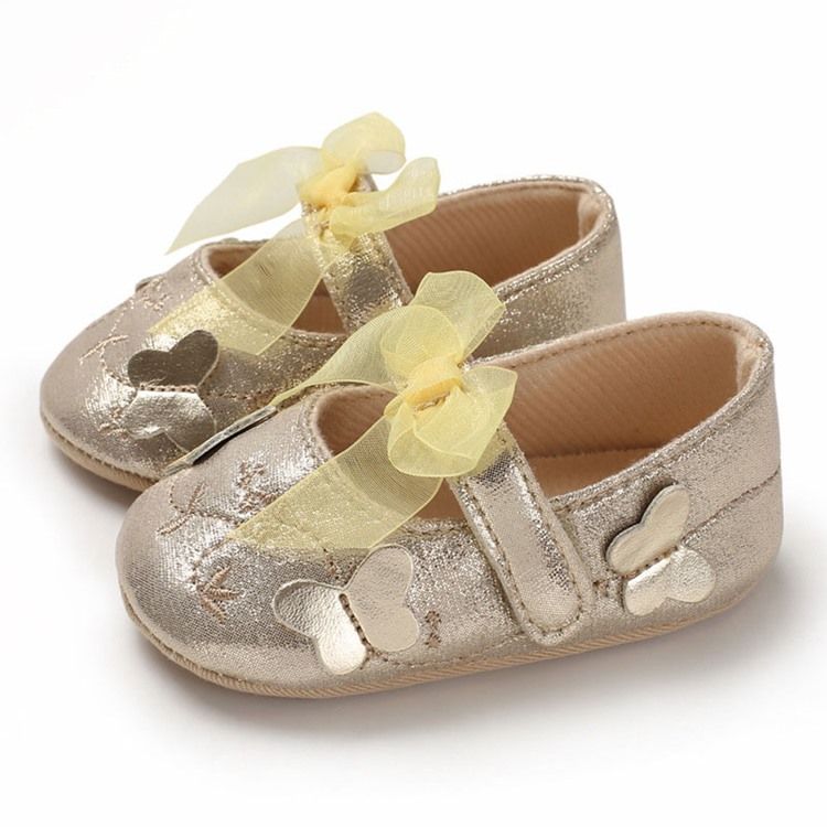 Bowknot Velcro Baby Shoes