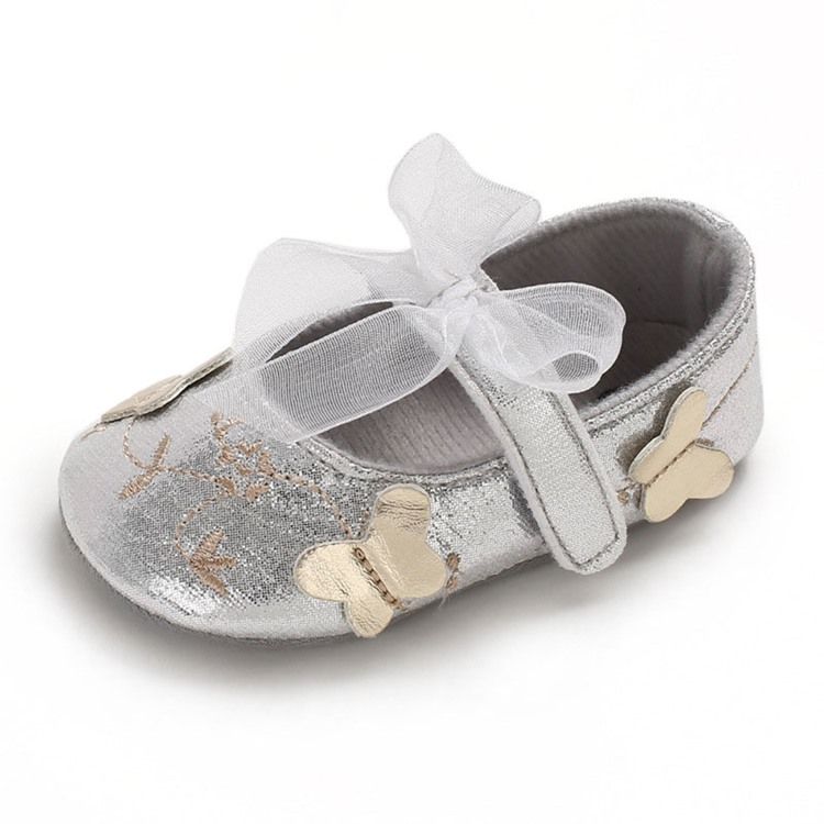 Bowknot Velcro Baby Shoes