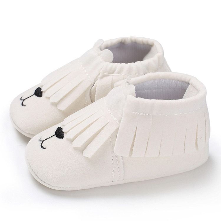 Elastic Band Fringe Toddler Shoes