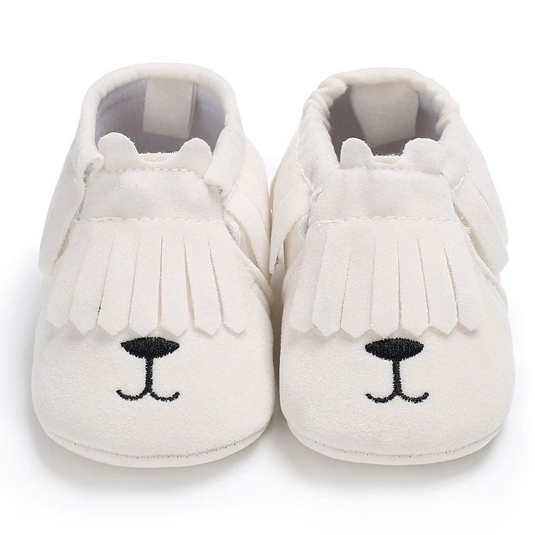 Elastic Band Fringe Toddler Shoes