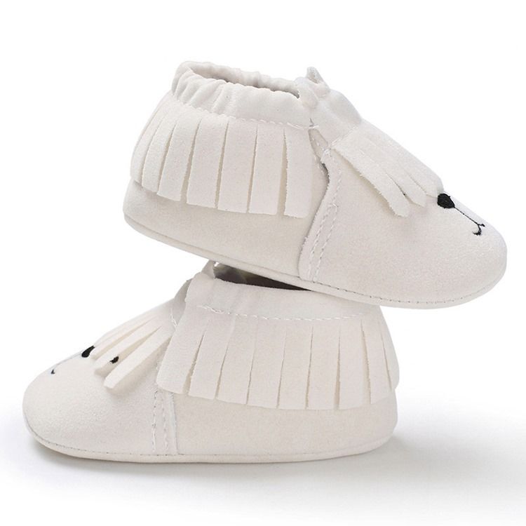 Elastic Band Fringe Toddler Shoes