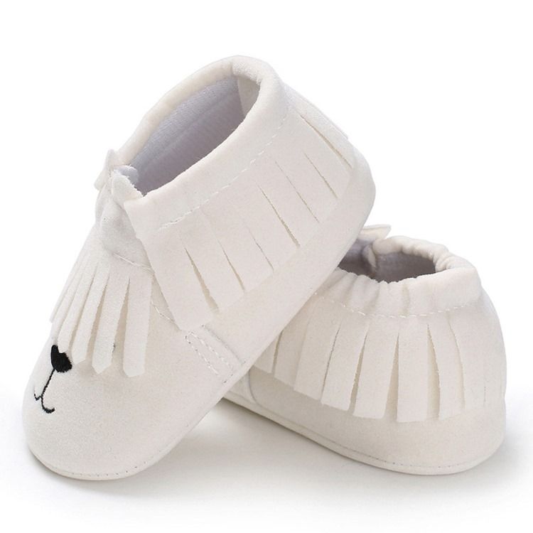 Elastic Band Fringe Toddler Shoes