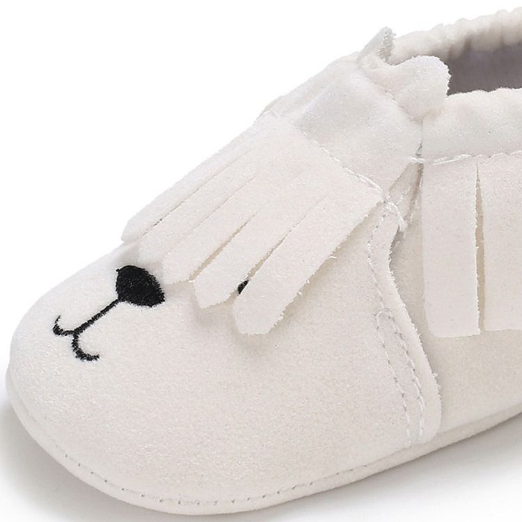 Elastic Band Fringe Toddler Shoes