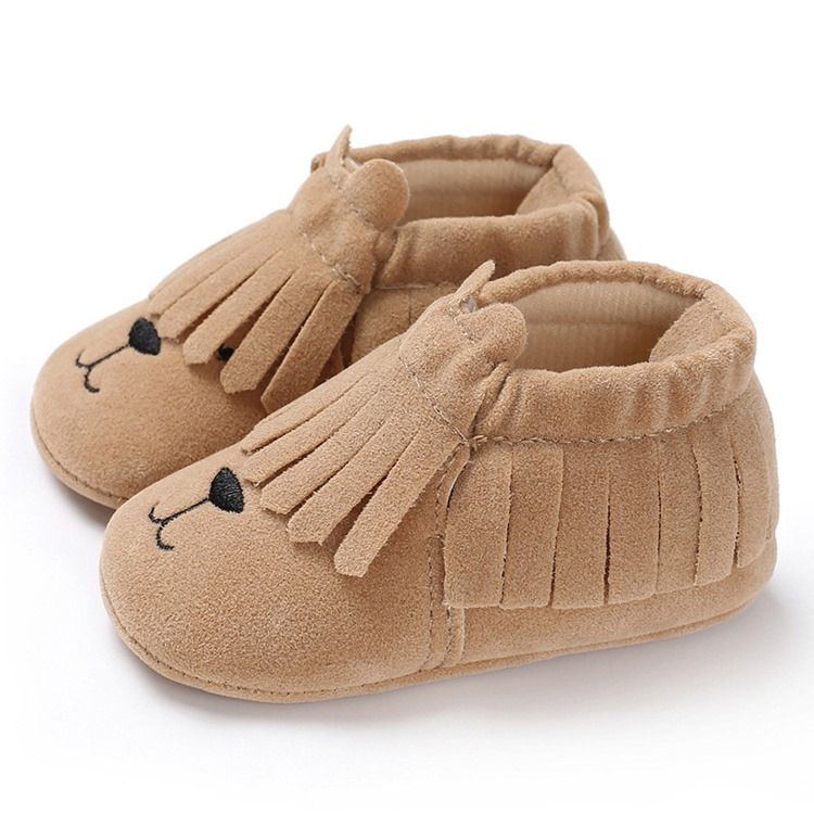 Elastic Band Fringe Toddler Shoes