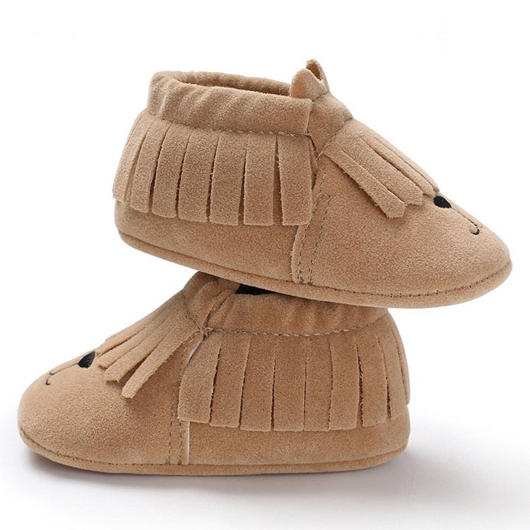 Elastic Band Fringe Toddler Shoes