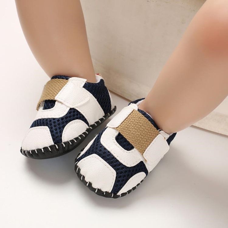 Mesh Patchwork Unisex Babyskor