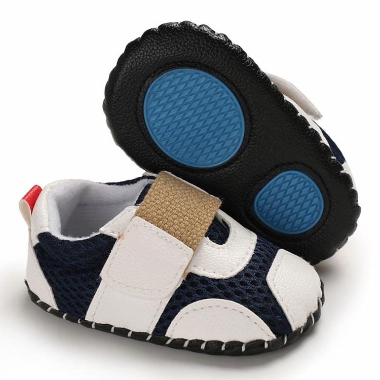 Mesh Patchwork Unisex Babyskor