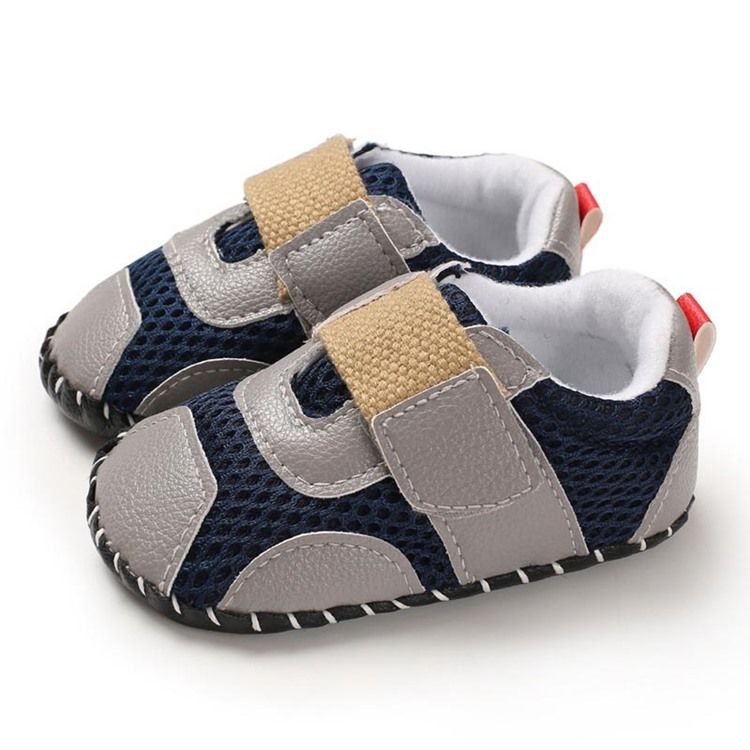 Mesh Patchwork Unisex Babyskor