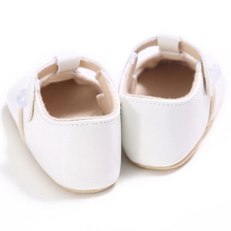 Plain Buckle Toddler Shoes