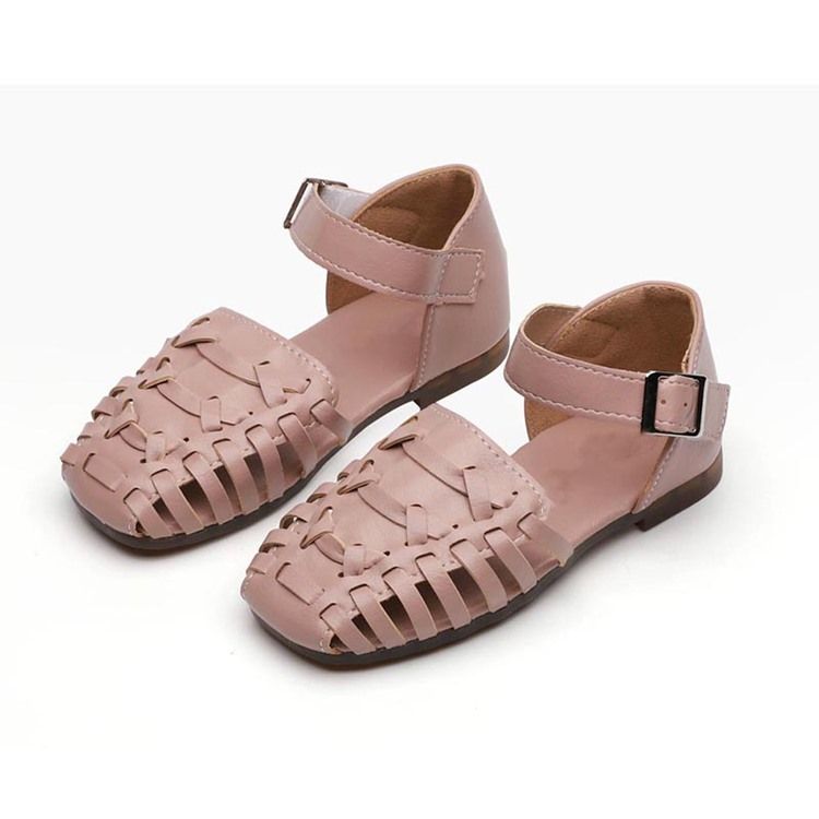 Princess Plain Square Toe Girl Thin Shoes