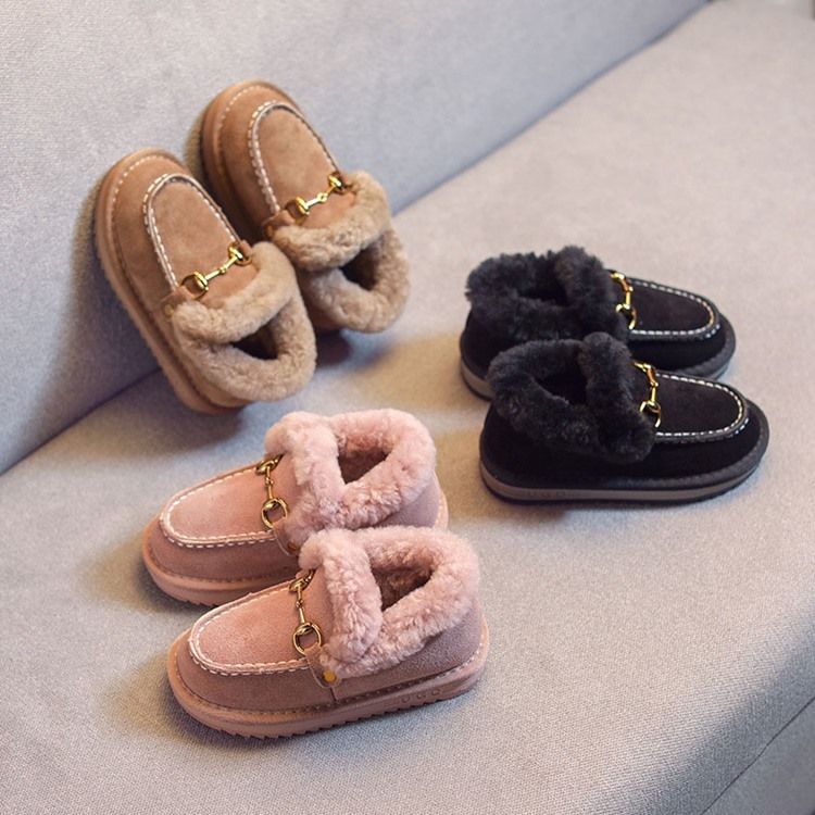 Round Toe Baby Winter Shoes