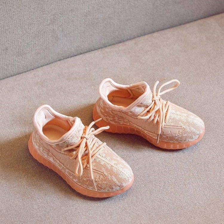 Round Toe Casual Thread Baby Sneakers