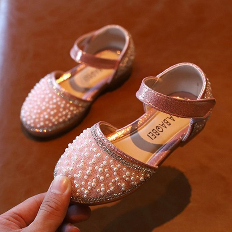 Round Toe Princess Baby Girl Shoes