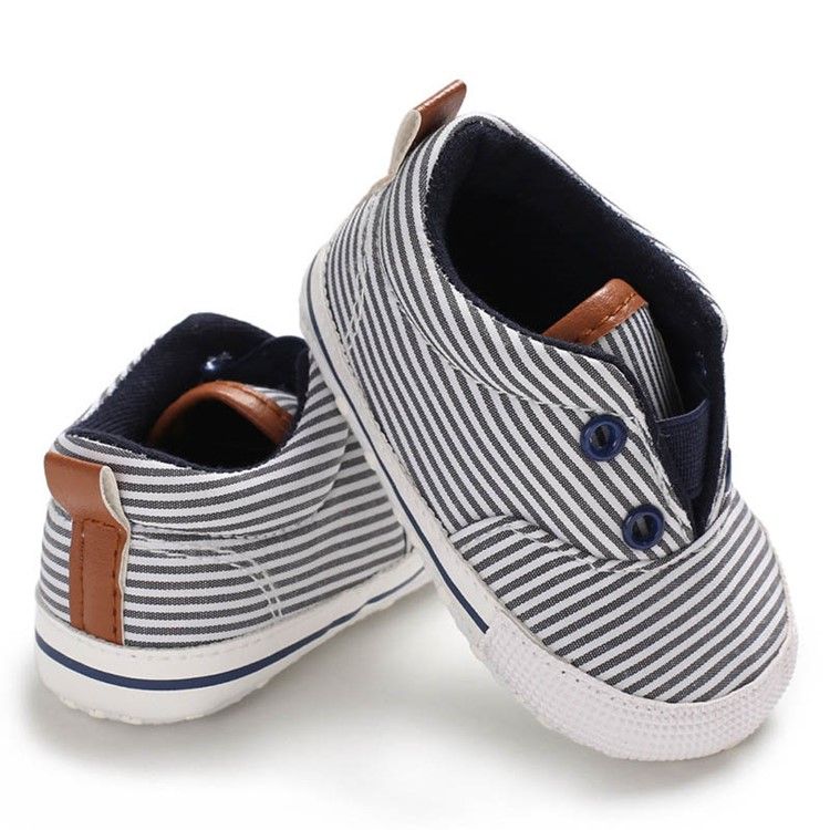 Stripe Slip-on Baby Toddler Shoes