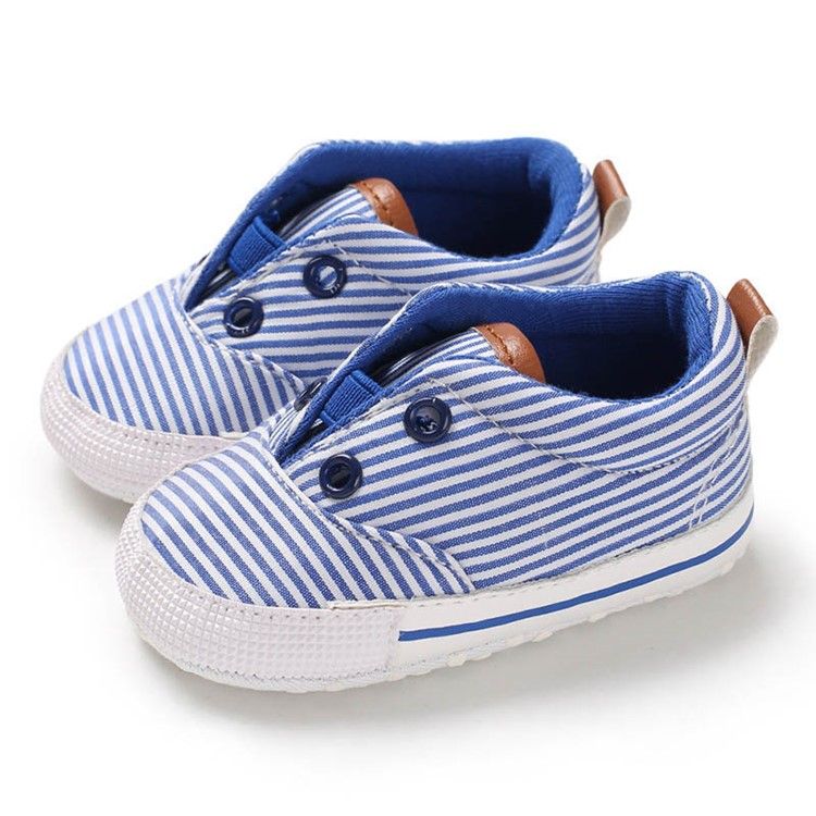 Stripe Slip-on Baby Toddler Shoes