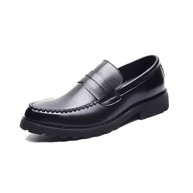 Plain Round Toe Herrskor