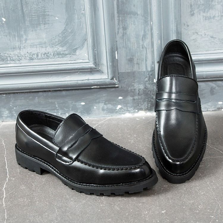 Plain Round Toe Herrskor