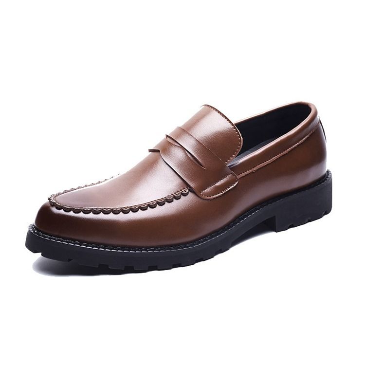 Plain Round Toe Herrskor