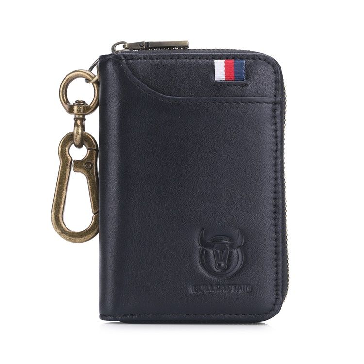 Plain European Leather Rectangle Key Holders