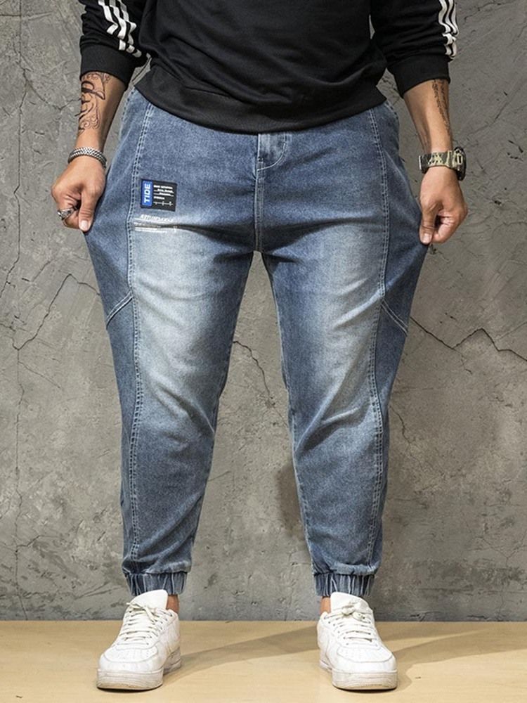 Pocket Japanese Zipper Men's Jeans