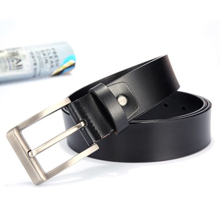 Herr Läder Pin Buckle Casual Belt