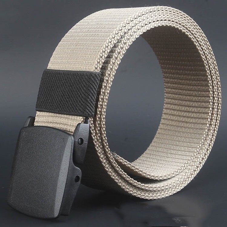 Smooth Casual Canvas Belt För Män