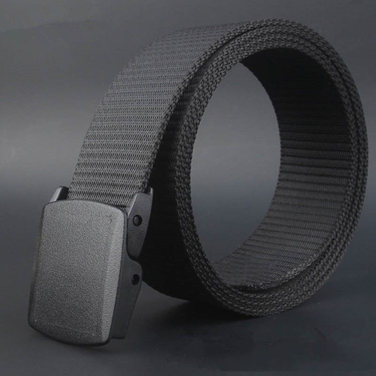 Smooth Casual Canvas Belt För Män