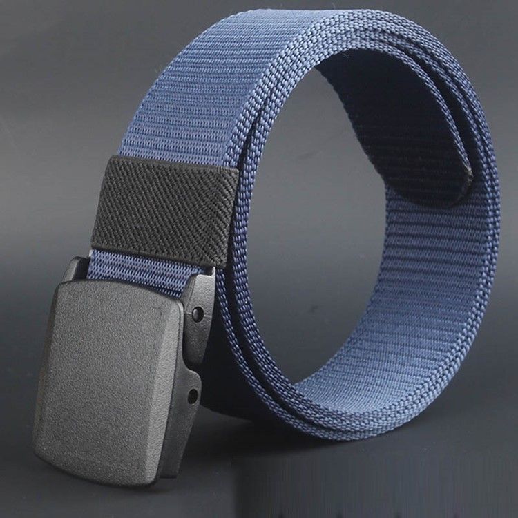 Smooth Casual Canvas Belt För Män