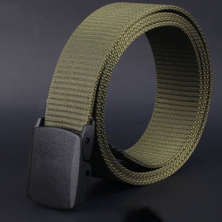 Smooth Casual Canvas Belt För Män