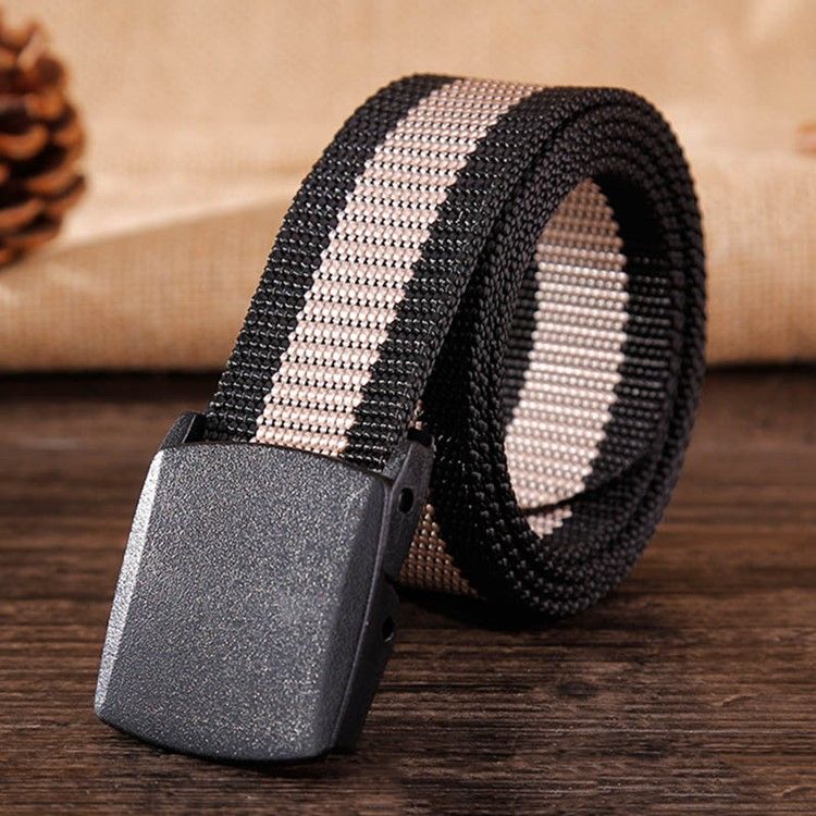 Smooth Casual Canvas Belt För Män