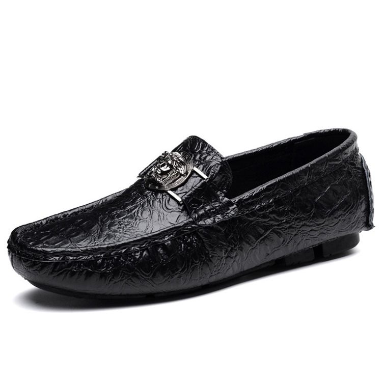 Herr Slip-on Low-cut Upper Plain Pu Casual Skor