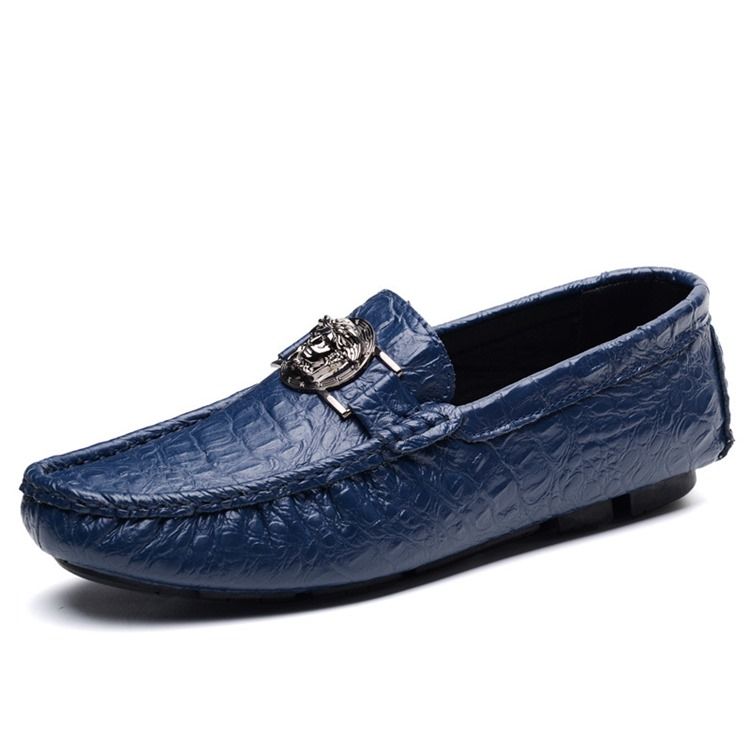 Herr Slip-on Low-cut Upper Plain Pu Casual Skor