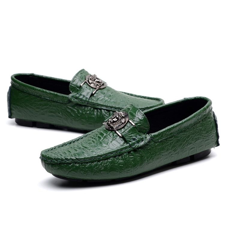 Herr Slip-on Low-cut Upper Plain Pu Casual Skor