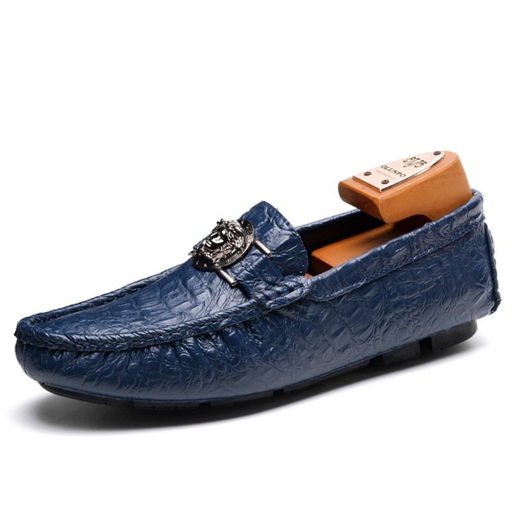 Herr Slip-on Low-cut Upper Plain Pu Casual Skor