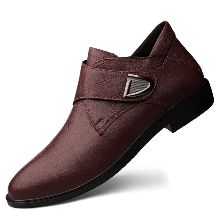 Low-cut Upper Plain Round Toe Herrskor