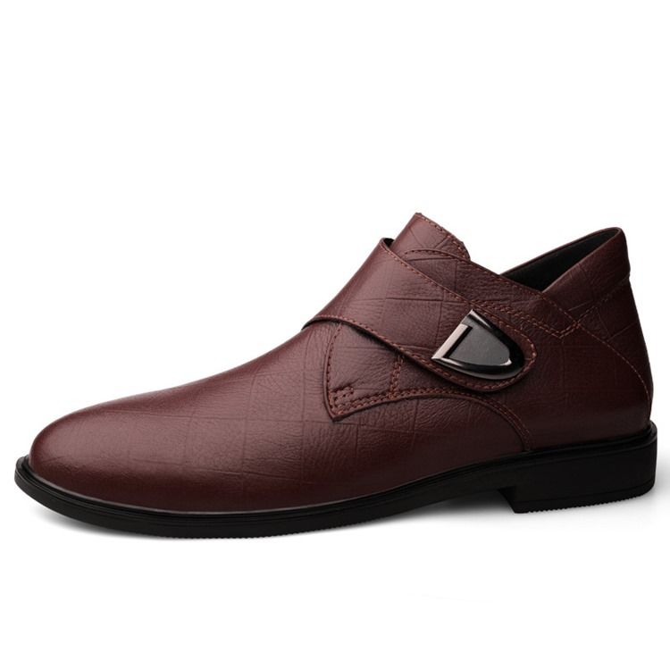 Low-cut Upper Plain Round Toe Herrskor