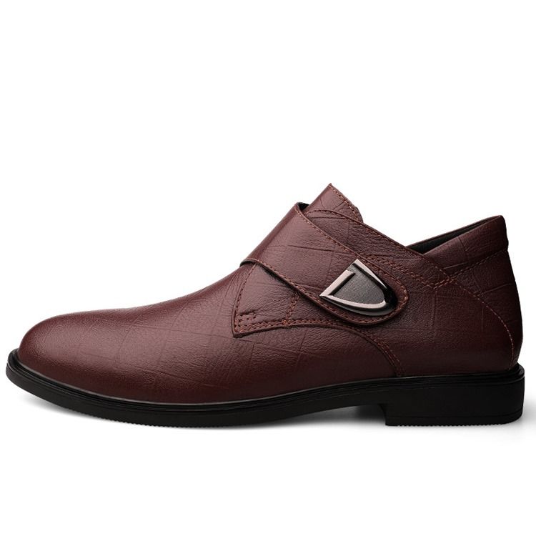 Low-cut Upper Plain Round Toe Herrskor