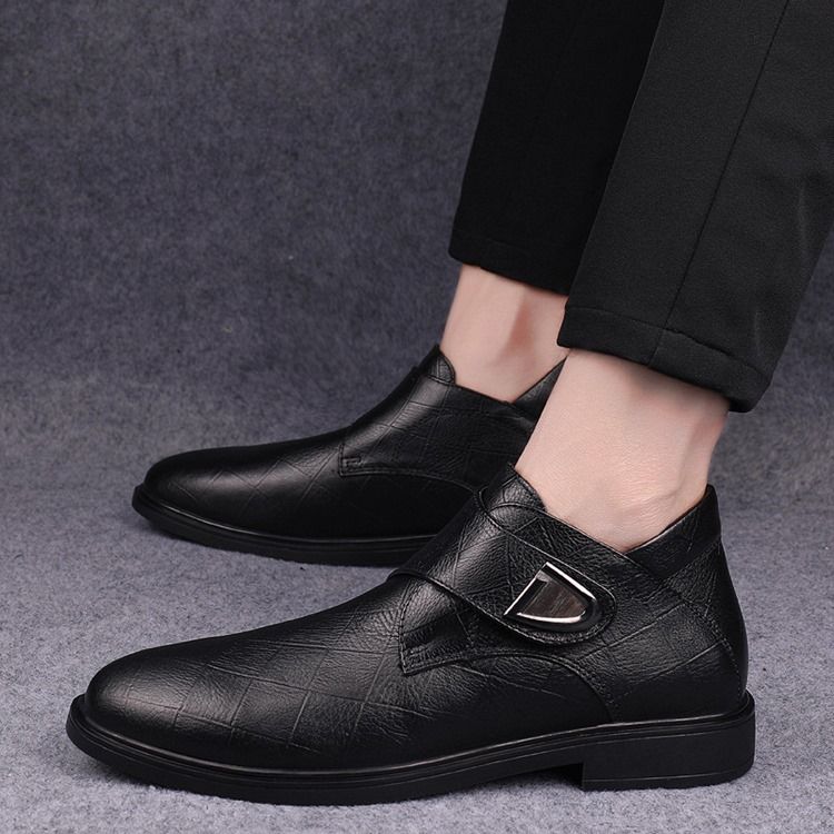 Low-cut Upper Plain Round Toe Herrskor