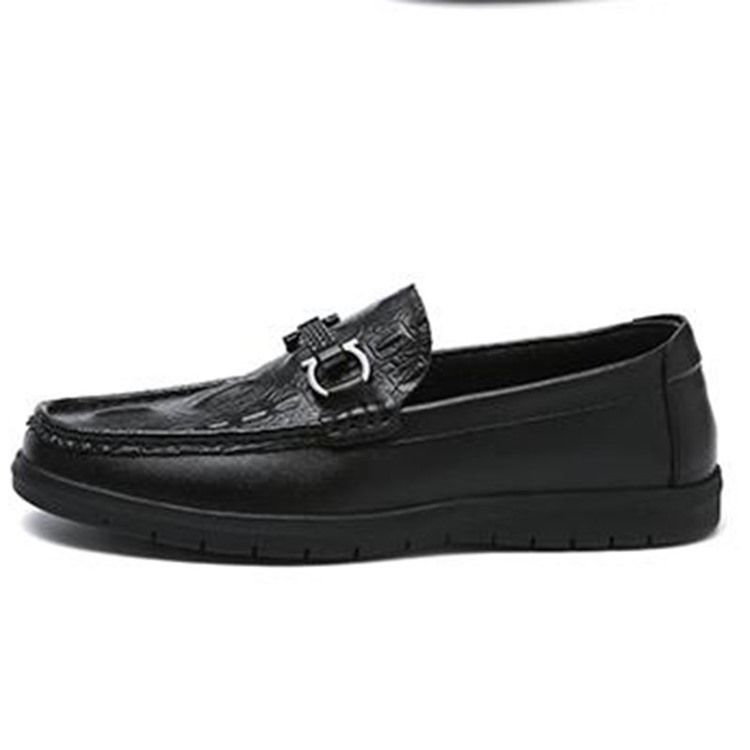 Pu Slip-on Low-cut Upper Casual Skor För Män